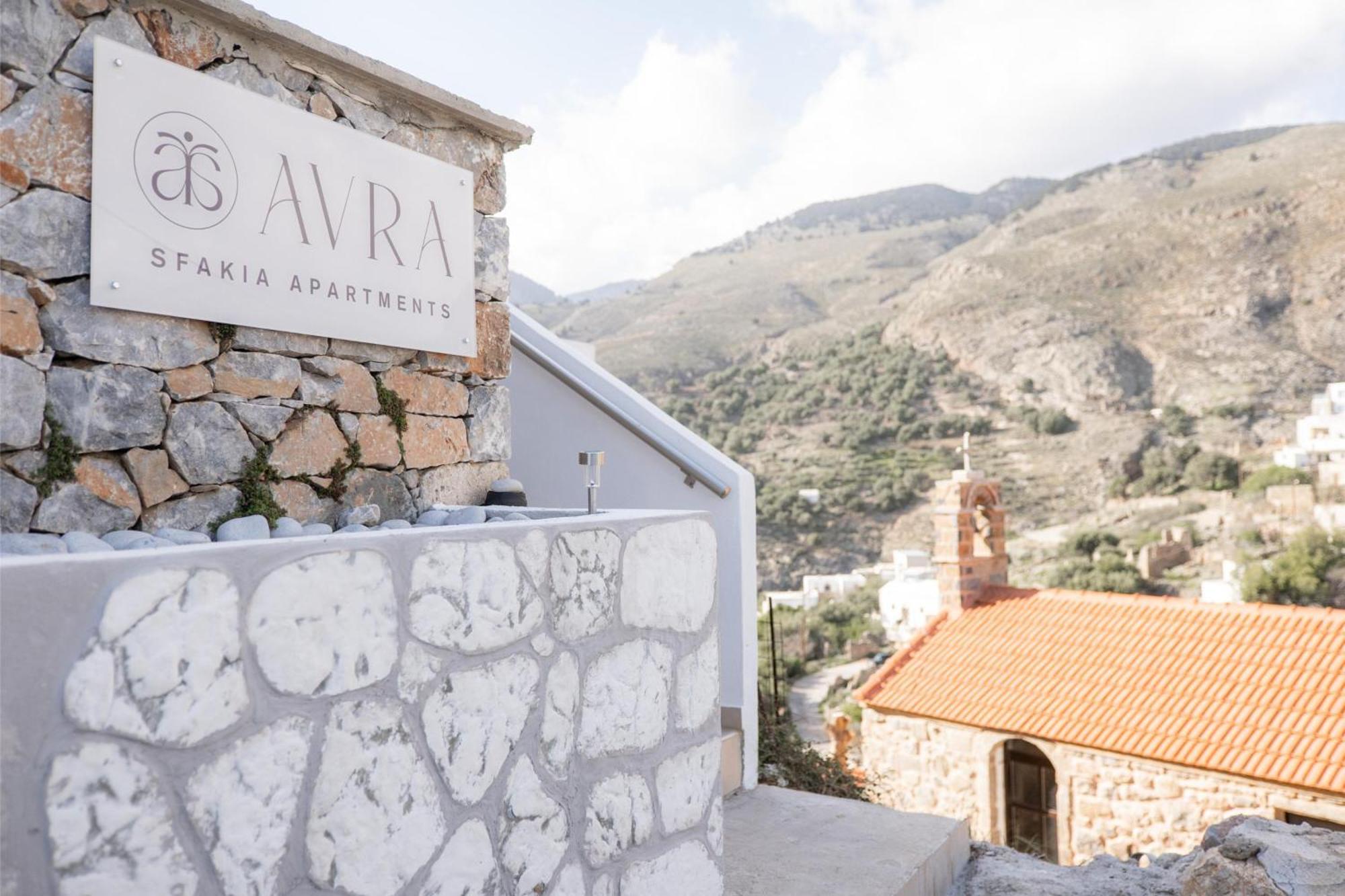Avra Sfakia Apartments Khóra Sfakíon Exteriör bild